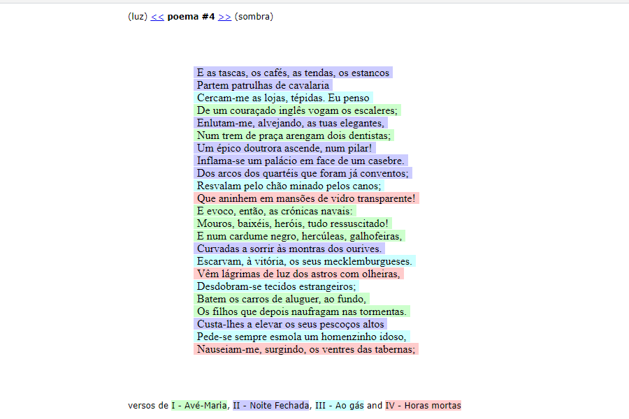 ocidental sentimento dum o
