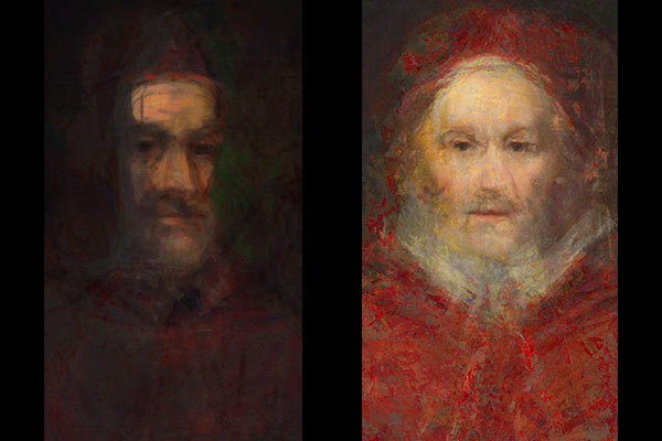 stills from the popes series